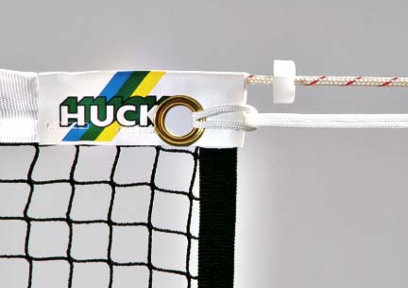 Duplicatie uniek dividend Badminton wedstrijdnet 1.2 mm PP, maas 18mm met 6.60m kevlar touw - Huck